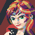 Size: 50x50 | Tagged: safe, artist:pix3m, sunset shimmer, human, g4, female, humanized, light skin, lowres, pixel art, solo, wip