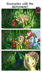 Size: 2357x4062 | Tagged: safe, artist:jowyb, applejack, fluttershy, pinkie pie, rainbow dash, rarity, twilight sparkle, alicorn, pony, g4, comic, frown, mane six, open mouth, raised hoof, smiling, twilight sparkle (alicorn), wat, wide eyes