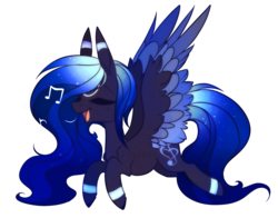 Size: 3460x2712 | Tagged: safe, artist:sutexii, oc, oc only, pegasus, pony, singing, solo