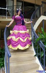 Size: 1300x2048 | Tagged: safe, artist:lo-botomy, rarity, human, g4, clothes, cosplay, dress, gala dress, irl, irl human, photo, solo