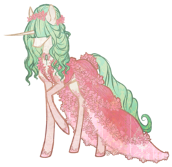 Size: 908x880 | Tagged: safe, artist:haventide, oc, oc only, pony, unicorn, clothes, dress, solo