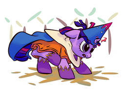 Size: 800x600 | Tagged: safe, artist:danielpon, twilight sparkle, g4, clothes, crossover, female, final fantasy, solo, time mage
