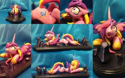 Size: 1890x1176 | Tagged: safe, artist:alicornparty, princess cadance, g4, butt, irl, photo, plot, sculpture