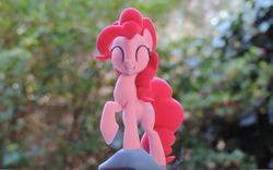 Size: 2000x1250 | Tagged: safe, artist:deathpwny, pinkie pie, earth pony, pony, g4, 3d print, customized toy, irl, photo, solo