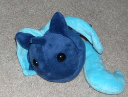 Size: 800x607 | Tagged: safe, artist:bladespark, princess luna, g4, blob, irl, photo, plushie, solo