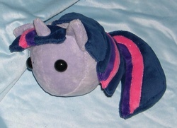 Size: 800x579 | Tagged: safe, artist:bladespark, twilight sparkle, g4, blob, irl, photo, plushie, solo