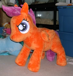 Size: 800x831 | Tagged: safe, artist:bladespark, scootaloo, g4, irl, photo, plushie, solo