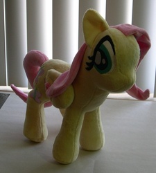 Size: 800x890 | Tagged: safe, artist:bladespark, fluttershy, g4, irl, photo, plushie, solo