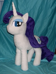 Size: 1000x1307 | Tagged: safe, artist:bladespark, rarity, g4, irl, photo, plushie, solo