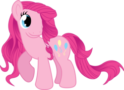 Size: 6500x4754 | Tagged: safe, artist:theshadowstone, pinkie pie, earth pony, pony, g4, absurd resolution, female, simple background, solo, transparent background