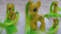 Size: 5120x2880 | Tagged: safe, artist:assassin-kitty, kiwi tart (g4), g4, brushable, customized toy, irl, photo, toy