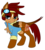 Size: 721x802 | Tagged: safe, artist:twisted-severity, oc, oc only, pegasus, pony, goggles, solo