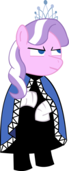 Size: 434x1074 | Tagged: safe, artist:jewelsfriend, diamond tiara, earth pony, pony, g4, bipedal, clothes, crossover, female, simple background, solo, the secret saturdays, transparent background, v.v. argost