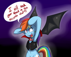 Size: 4311x3453 | Tagged: safe, artist:vicse, rainbow dash, vampire, g4, armpits, belly button, bottomless, clothes, costume, crotch, female, solo