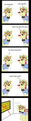 Size: 1152x4528 | Tagged: safe, artist:avchonline, flam, flim, pony, unicorn, g4, ..., boater, bowtie, chart, clothes, comic, dialogue, flim flam brothers, hat, male, stallion