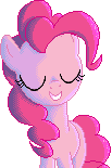 Size: 103x155 | Tagged: dead source, safe, artist:kinkyspree, pinkie pie, earth pony, pony, g4, animated, bababa peels!, cute, female, pixel art, solo