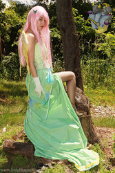 Size: 599x899 | Tagged: safe, fluttershy, human, g4, cosplay, irl, irl human, photo, solo