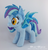 Size: 2270x2382 | Tagged: safe, artist:zizzaz, oc, oc only, oc:star struck, bat pony, pony, irl, photo, plushie, solo