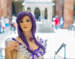 Size: 2048x1626 | Tagged: safe, artist:hollygloha, rarity, human, g4, cosplay, irl, irl human, photo