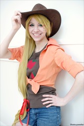 Size: 1873x2796 | Tagged: safe, applejack, human, g4, cosplay, irl, irl human, photo, solo