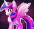 Size: 600x515 | Tagged: safe, artist:sharmie, twilight sparkle, alicorn, pony, g4, female, mare, solo, twilight sparkle (alicorn)