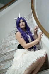 Size: 1880x2816 | Tagged: safe, artist:squibbers, rarity, human, g4, cosplay, irl, irl human, photo, solo