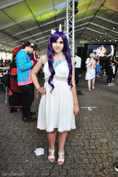 Size: 600x896 | Tagged: safe, artist:amenoo, rarity, human, g4, cosplay, irl, irl human, photo