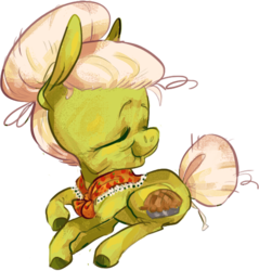 Size: 521x545 | Tagged: safe, artist:tweissie, granny smith, g4, female, hooves, simple background, solo, transparent background