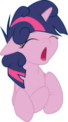 Size: 941x1679 | Tagged: safe, artist:equestria-pony, oc, oc only, base used, magical lesbian spawn, not twilight sparkle, offspring, parent:pinkie pie, parent:twilight sparkle, parents:twinkie, solo, yawn