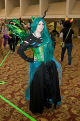 Size: 2848x4288 | Tagged: safe, queen chrysalis, human, g4, cosplay, irl, irl human, photo