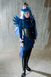 Size: 2848x4288 | Tagged: safe, princess luna, human, g4, cosplay, irl, irl human, photo, solo