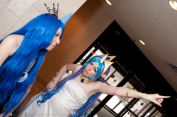 Size: 4288x2848 | Tagged: safe, princess celestia, princess luna, human, g4, cosplay, irl, irl human, photo