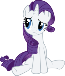 Size: 3646x4254 | Tagged: safe, artist:redpandapony, rarity, pony, unicorn, g4, cute, female, high res, raribetes, simple background, sitting, solo, transparent background, vector
