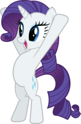 Size: 4754x7251 | Tagged: safe, artist:quanno3, rarity, pony, unicorn, g4, putting your hoof down, absurd resolution, belly, bipedal, cute, female, raribetes, simple background, solo, transparent background, vector
