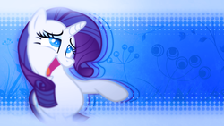 Size: 1920x1080 | Tagged: safe, artist:overmare, rarity, g4, female, solo, wallpaper