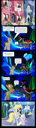 Size: 477x1675 | Tagged: safe, artist:defender2222, derpy hooves, dinky hooves, doctor whooves, king sombra, time turner, pegasus, pony, g4, comic, doctor who, female, mare, singing, vector