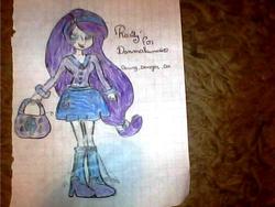 Size: 640x480 | Tagged: safe, artist:daring-danger-do, rarity, equestria girls, g4, female, solo