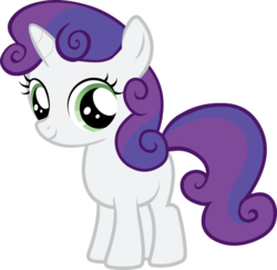 Size: 907x881 | Tagged: safe, artist:blah23z, color edit, rarity, sweetie belle, g4, female, fusion, recolor, simple background, solo, transparent background, vector