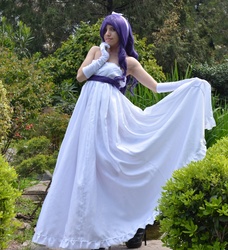 Size: 868x950 | Tagged: safe, artist:saya-kuchiki, rarity, human, g4, cosplay, irl, irl human, photo, solo