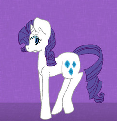 Size: 574x592 | Tagged: safe, artist:whoooves, rarity, g4, female, solo