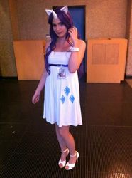 Size: 537x720 | Tagged: safe, artist:kittytheshegeek, rarity, human, g4, cosplay, high heels, irl, irl human, photo, solo