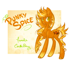 Size: 779x699 | Tagged: safe, artist:haventide, oc, oc only, earth pony, pony, female, halloween, mare, punky spice, solo