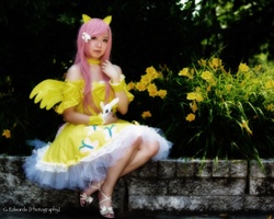 Size: 1600x1280 | Tagged: safe, fluttershy, human, g4, cosplay, irl, irl human, photo, solo