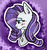 Size: 726x778 | Tagged: safe, artist:silver1kunai, rarity, pony, g4, female, piercing, punk, solo