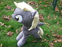 Size: 1024x768 | Tagged: safe, artist:cutiebytes, derpy hooves, pegasus, pony, g4, female, irl, mare, photo, plushie, solo
