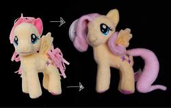 Size: 960x608 | Tagged: safe, artist:lemonkylie, fluttershy, g4, irl, modified, photo, plushie, toy