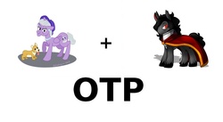 Size: 1024x563 | Tagged: safe, king sombra, g4, arbmos, exploitable meme, hellsing, hellsing ultimate abridged, meme, otp, ponified, queen elizabeth, queen elizabeth ii, sombracard