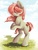 Size: 1200x1600 | Tagged: safe, artist:locksto, oc, oc only, earth pony, pony, female, hair over eyes, mare, solo