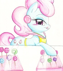 Size: 510x583 | Tagged: safe, artist:prettypinkpony, cup cake, earth pony, pony, g4, female, solo