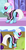 Size: 463x899 | Tagged: safe, screencap, fluttershy, photo finish, rarity, earth pony, pony, g4, green isn't your color, my little pony: friendship is magic, butt, female, hair, mare, plot, raised hoof, shutterbutt, technically an upskirt shot